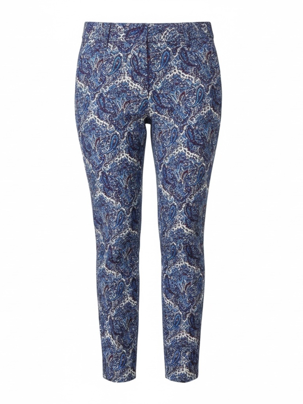 Talbots Blue Paisley Print Women's Trousers